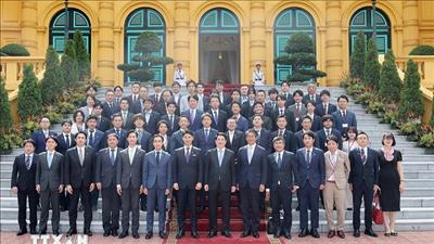 Chủ tịch nước tiếp Trưởng Ban Thanh niên Đảng Dân chủ tự do Nhật Bản