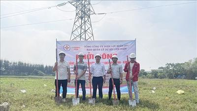 Khởi công dự án nâng cấp cải tạo đường dây 110kV Ninh Bình - Kim Sơn