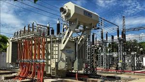 Đóng điện dự án nâng công suất MBA T1 TBA 110kV Nho Quan