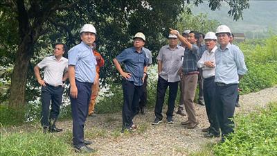 Tổng giám đốc EVNNPT kiểm tra công trường và họp điều độ dự án đường dây 500/220kV Nho Quan – Phủ Lý – Thường Tín