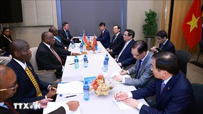 Chính thức nâng cấp quan hệ Việt Nam - Nam Phi lên Đối tác chiến lược