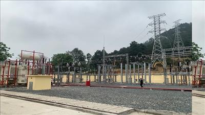 Điện lực miền Bắc đóng điện dự án ĐZ và TBA 110kV Khai Quang