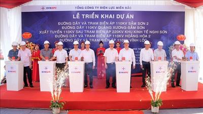 EVNNPC triển khai 5 dự án lưới điện 110kV trên địa bàn tỉnh Thanh Hóa