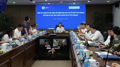 EVNNPC làm việc với Fitch Ratings về đánh giá xếp hạng tín nhiệm