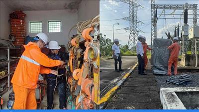 EVNNPC chuẩn bị phương án phòng chống thiên tai, ứng phó bão số 11