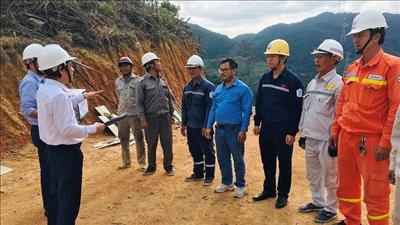 Động viên lực lượng thi công dự án đường dây 500kV Vân Phong – Vĩnh Tân