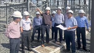 Tổng giám đốc EVNNPT đôn đốc tiến độ loạt dự án truyền tải điện trọng điểm khu vực phía Nam
