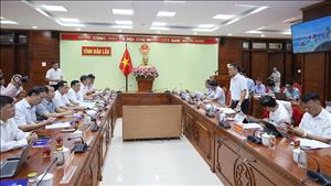 EVNNPT kiến nghị tỉnh Đắk Lắk tháo gỡ vướng mắc, đẩy nhanh tiến độ các dự án lưới điện truyền tải