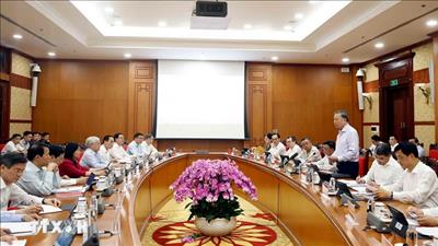 Thông báo Kết luận của Tổng Bí thư, Chủ tịch nước Tô Lâm tại phiên họp Ban Chỉ đạo Trung ương thực hiện Nghị quyết 57