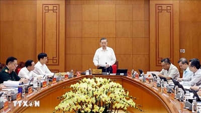 Tổng Bí thư, Chủ tịch nước Tô Lâm: Xác lập vững chắc nền nếp lãnh đạo gắn với mục tiêu, sản phẩm, kết quả và trách nhiệm