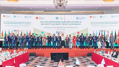 Việt Nam chia sẻ kinh nghiệm phát triển mô hình OCOP