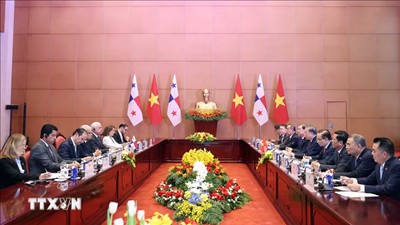 Tổng Bí thư, Chủ tịch nước Tô Lâm hội đàm với Tổng thống Cộng hòa Panama