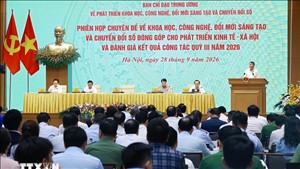 Thủ tướng Lê Minh Hưng: Phát triển công nghệ phải tạo giá trị, có đóng góp thực chất vào tăng trưởng