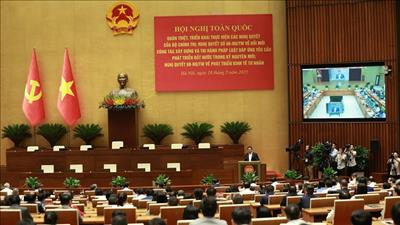 Tạo dựng một nền pháp lý tiên tiến, hiện đại, minh bạch