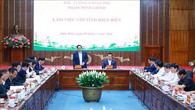 Thủ tướng: Điện Biên phải nỗ lực để tỉnh giàu, dân hạnh phúc