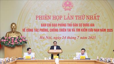 Thủ tướng nêu 3 nguyên tắc trong phòng thủ dân sự, phòng chống thiên tai