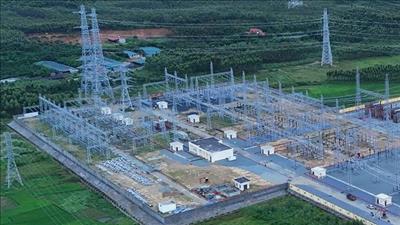 Trạm biến áp 220kV Bá Thiện được nâng công suất lên gấp đôi