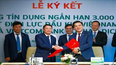 PV Power ký hợp đồng tín dụng ngắn hạn 3.000 tỷ đồng với Vietcombank