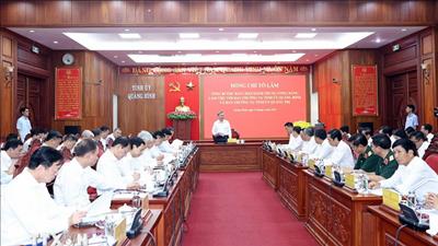 Tổng Bí thư: Đòn bẩy chiến lược đưa Quảng Trị vươn lên thành cực tăng trưởng mới