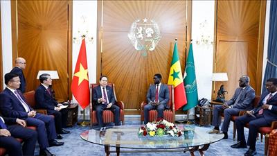 Chủ tịch Quốc hội: Đẩy nhanh đàm phán các hiệp định nền tảng Việt Nam – Senegal