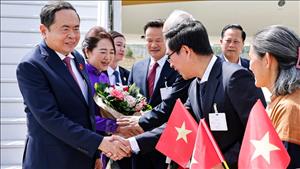Chủ tịch Quốc hội bắt đầu dự Hội nghị các Chủ tịch Quốc hội thế giới lần thứ 6