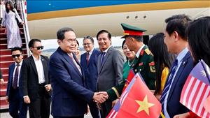 Chủ tịch Quốc hội bắt đầu dự Đại hội đồng AIPA-46 và thăm chính thức Malaysia