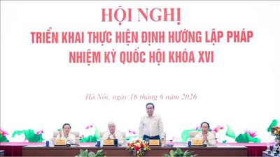Triển khai thống nhất, đồng bộ định hướng lập pháp nhiệm kỳ Quốc hội khóa XVI