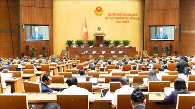 Quốc hội bổ sung 3 nội dung vào Chương trình kỳ họp không thường lệ thứ nhất