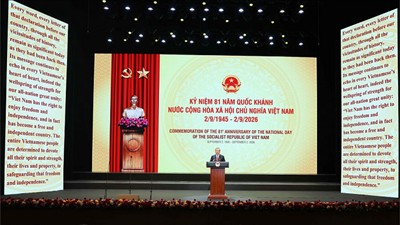Kỷ niệm trọng thể 81 năm Quốc khánh nước Cộng hòa xã hội chủ nghĩa Việt Nam