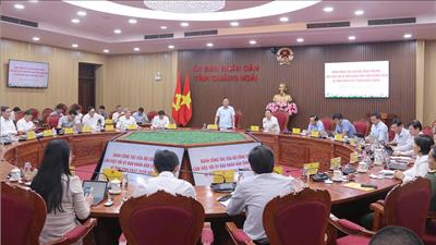 Bộ Công Thương yêu cầu tỉnh Quảng Ngãi bảo đảm tiến độ các dự án theo Quy hoạch điện VIII điều chỉnh