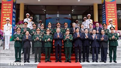 Tổng Bí thư Tô Lâm: Học viện Kỹ thuật quân sự phát huy mạnh mẽ tinh thần “Đoàn kết, bản lĩnh; đổi mới, sáng tạo; trí tuệ, phát triển”