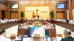 Khai mạc phiên họp thứ 49 của Ủy ban Thường vụ Quốc hội