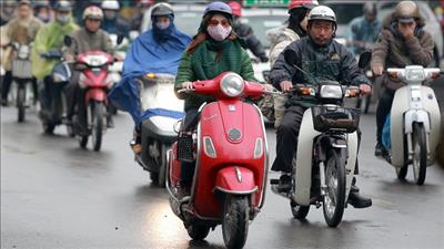 Bắc Bộ tiếp tục mưa rét, Trung Bộ có mưa dông vài nơi, Nam Bộ ngày nắng