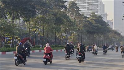 Bắc Bộ trời rét, Trung Bộ có mưa vài nơi, Nam Bộ ngày nắng