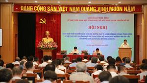 Thường trực Ban Bí thư: Chuyển đổi số liên thông, đồng bộ là nhiệm vụ chính trị trọng tâm