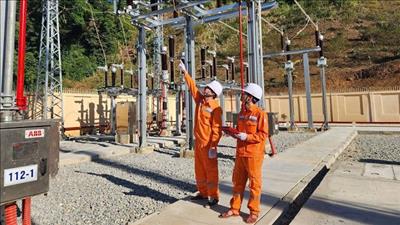 Đóng điện dự án đường dây và trạm biến áp 110kV Sơn La 2