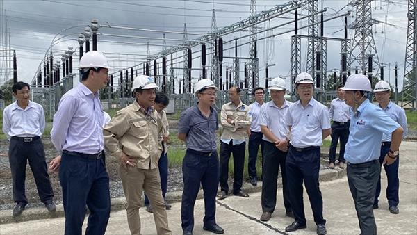 Tổng giám đốc EVNNPT kiểm tra tiến độ các dự án trọng điểm khu vực phía Nam