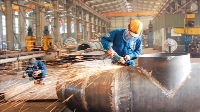 8 tháng năm 2026, chỉ số sản xuất công nghiệp tăng 11,9% so với cùng kỳ năm trước