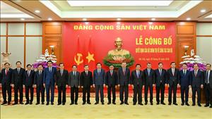 Bộ Chính trị công bố các quyết định về công tác cán bộ
