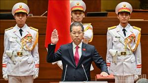 Ông Nguyễn Văn Quảng tuyên thệ nhậm chức Chánh án Tòa án nhân dân tối cao