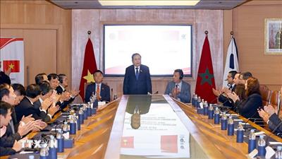 Chủ tịch Quốc hội Trần Thanh Mẫn: Việt Nam coi trọng quan hệ hợp tác với Maroc