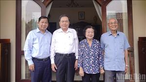 Chủ tịch Quốc hội Trần Thanh Mẫn thăm, chúc Tết nguyên lãnh đạo Đảng, Nhà nước