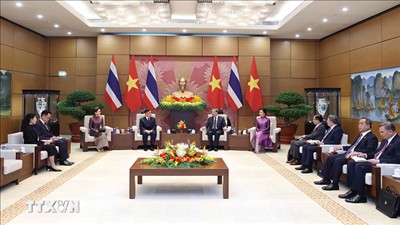 Tổng Bí thư, Chủ tịch nước Tô Lâm hội đàm với Nhà vua Thái Lan