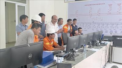 EVNNPT đóng điện dự án lắp máy biến áp 220kV thứ 2 tại TBA 220kV Thái Thụy
