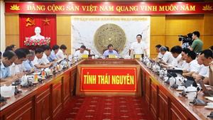 Tổng công ty Điện lực miền Bắc làm việc với UBND tỉnh Thái Nguyên