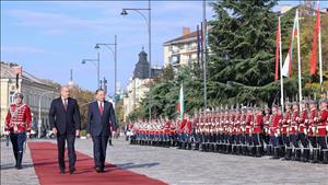 Lễ đón Tổng Bí thư Tô Lâm và Phu nhân thăm chính thức Cộng hòa Bulgaria