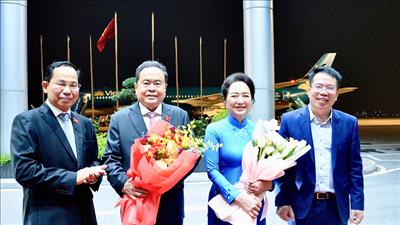 Chủ tịch Quốc hội Trần Thanh Mẫn lên đường tham dự IPU-152, thăm chính thức Cộng hòa Italia