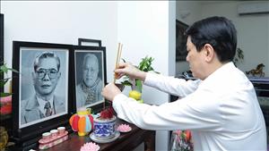 Chủ tịch nước Lương Cường thăm, chúc Tết, tri ân các đồng chí nguyên lãnh đạo Đảng, Nhà nước