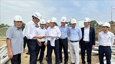 Động viên đơn vị thi công dự án đường dây 500kV mạch 3 tại Thanh Hóa