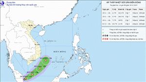 Xuất hiện thêm một áp thấp nhiệt đới gần Biển Đông